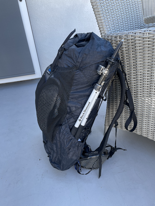 Full winter load out, inc. 4 days of food.