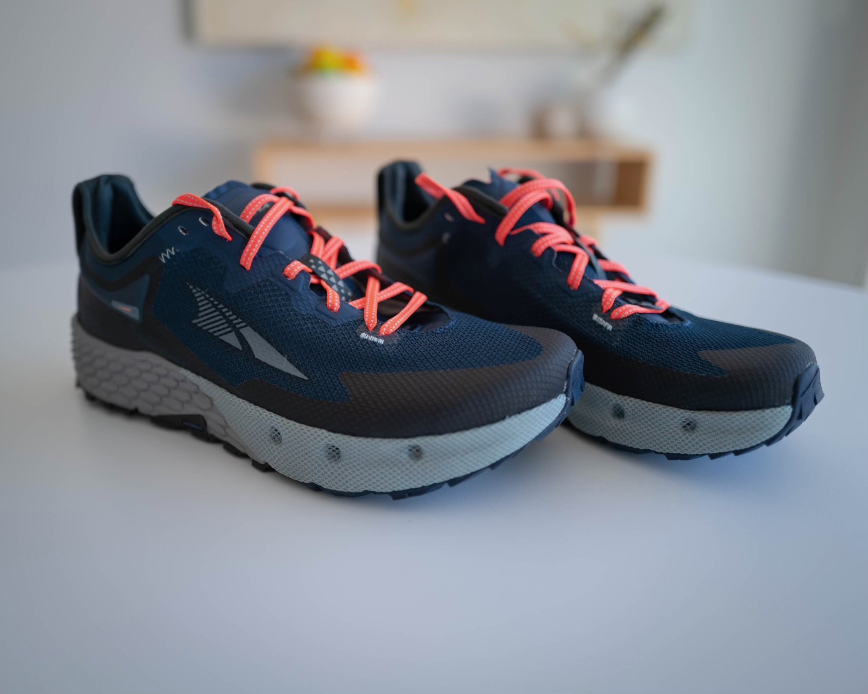 My Altra Timp 4 with custom lacing pattern