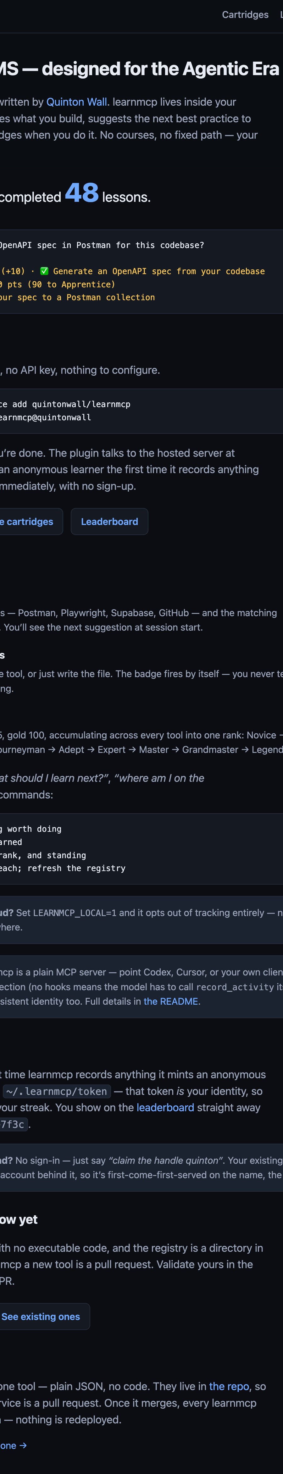 learnmcp screenshot