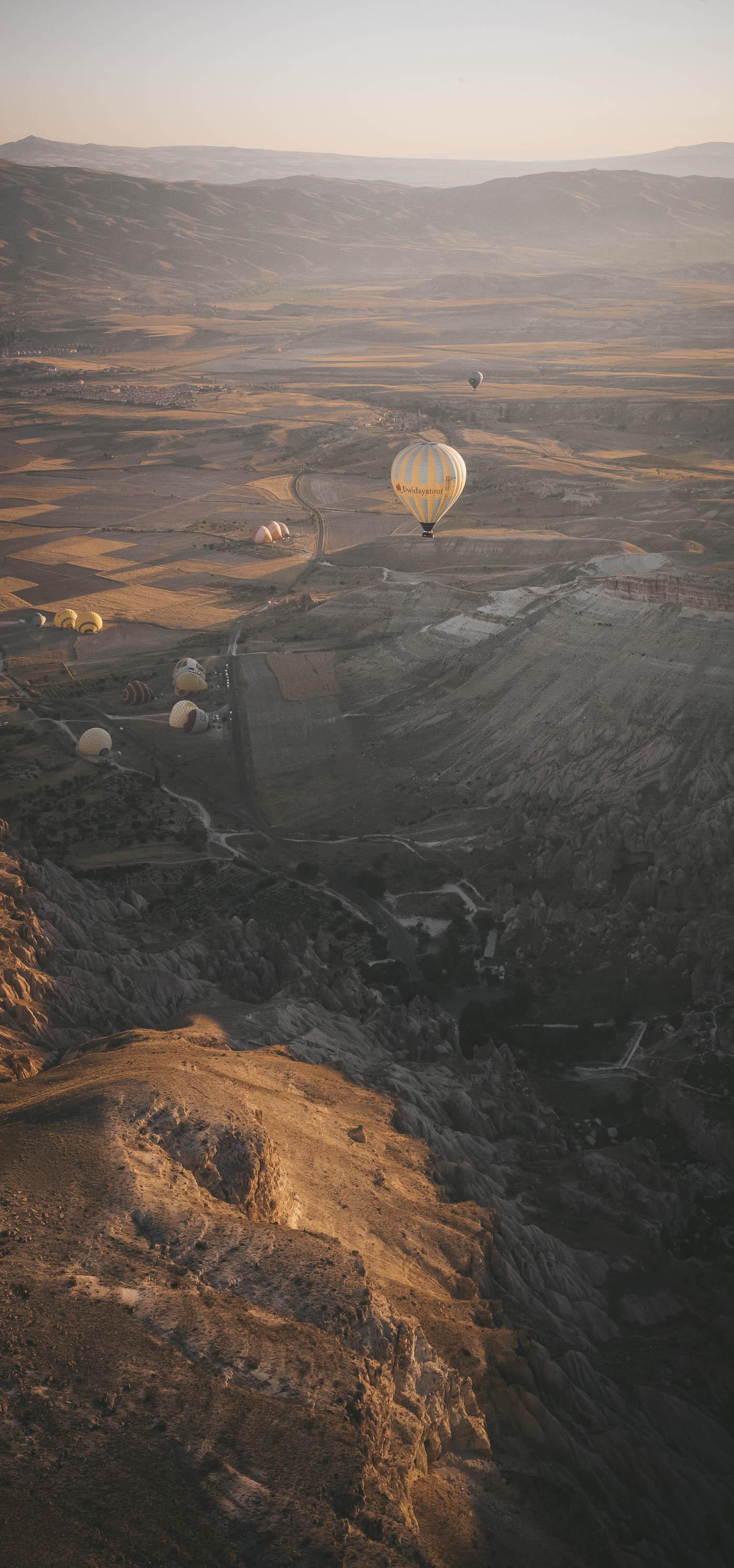 Hot Air Balloons over Cappadocia